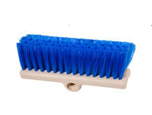 Magnolia Brush Bi-Level Blue Flagged Nylon Deck Scrub Brush