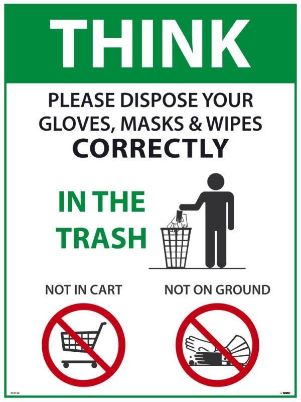 THINK PROPER DISPOSAL POSTER