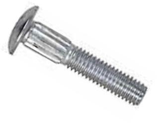 Ribbed Neck Steel Zinc Plated Carriage Bolts available at Mutual Screw ...