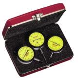 Starrett S253MZ SET OF 3 METRIC DIAL INDICATORS