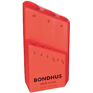 Bondhus 18099, Bondhex Case Holds 9 Tools 1.5 - 10mm