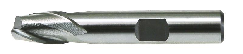 23/64, Two Flute Single End, End-Mill 3/8