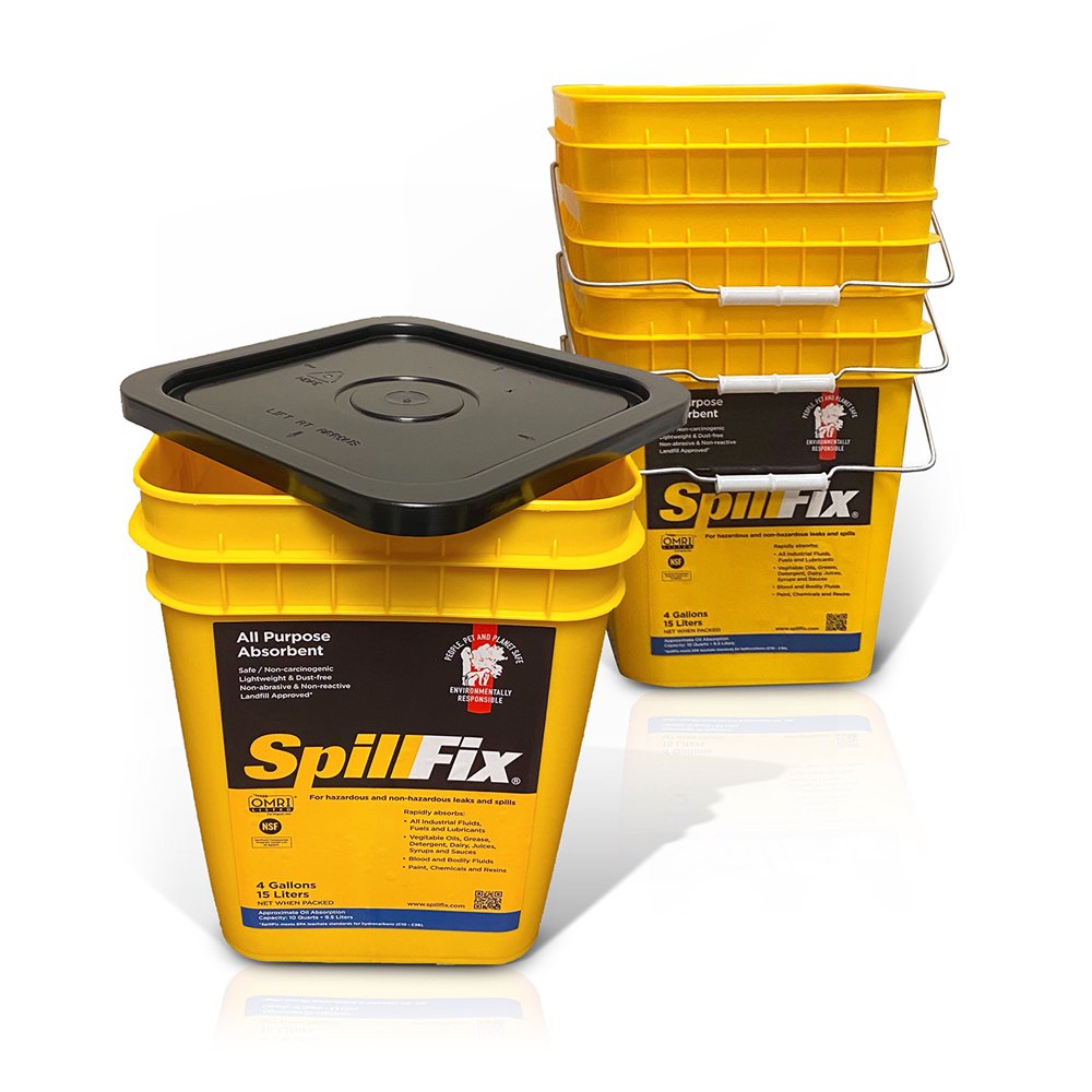 SpillFix Empty Bucket + Lid - 4 Gallons
