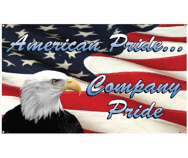 AMERICAN PRIDE…COMPANY PRIDE BANNER