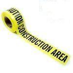 Caution Construction Area Tape 3" X 1,000 Feet