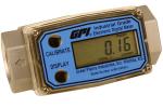 GPI 1.5-Inch G2 Industrial Aluminum Digital Flow Meter, 10-100 GPM