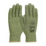 PIP Kut Gard® 7 Gauge Green Seamless Knit Polyester Lined ACP/Kevlar Gloves - Medium Weight