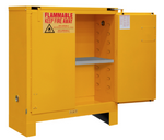Durham MFG® Self Closing 30 Gallon 43" x 18" x 51-3/8" Flammable Storage Cabinet