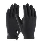 PIP Cabaret™ Large Black 100% Stretch Nylon Raised Stitching Back Dress Gloves - Snap Closure