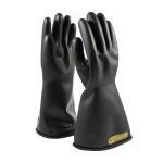 PIP Novax® Class 00 Black 14" Straight Cuff Insulated Rubber Gloves