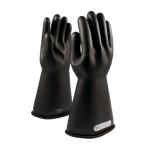 PIP Novax® Class 1 Black 14" Straight Cuff Insulated Rubber Gloves