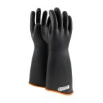 PIP Novax® 18" Black/Orange Class 1 Contour Cuff Insulated Rubber Gloves