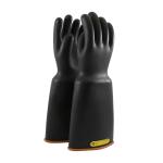 PIP Novax® 18" Black/Orange Class 2 Bell Cuff Insulated Rubber Gloves