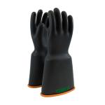 PIP Novax® 16" Black/Orange Class 3 Bell Cuff Insulated Rubber Gloves