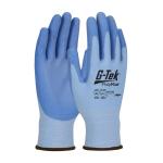 PIP G-Tek® PolyKor® Blue 18 Gauge Seamless Knit Smooth Grip Polyurethane Coated Gloves