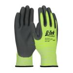 PIP® G-Tek® PolyKor® 15 Gauge Hi-Vis Yellow Seamless Knit Blended Nitrile Coated Foam Grip Gloves