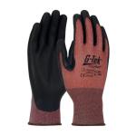 PIP G-Tek® PolyKor® X7™ 18G Burgundy Seamless Knit Blended NeoFoam® Coated Gloves - Touchscreen Compatible