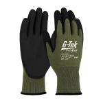 PIP G-Tek® PolyKor® X7™ 13G Green NeoFoam® Coated MicroSurface Grip Gloves - Touchscreen Compatible
