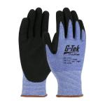 PIP® G-Tek® PolyKor® 13G Blue Seamless Knit A5 Nitrile Coated MicroSurface Grip Gloves