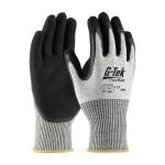 PIP G-Tek® PolyKor® Peppered 13G Seamless Knit A3 MicroSurface Grip Latex Coated Gloves