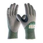 PIP® MaxiCut® Green 15G Seamless Knit Cut Resistant Nitrile 3/4 Coated Gloves