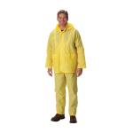 PIP Base25™ Yellow 0.25mm Three Piece Light Weight Rain Suit Set