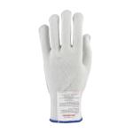 PIP Kut Gard® White Antimicrobial/Polyester/Dyneema®/Silica Stainless Steel Core Cut Resistant Gloves - Heavy Weight