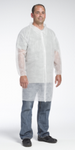 West Chester Standard Weight Elastic Wrist Lab Coat (No Pockets)