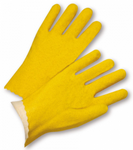 West Chester Yellow Vinyl Coated Jersey Lined Gloves