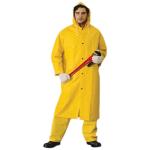 Heavy Weight PVC/Poly Raincoat, Yellow