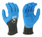 West Chester 13 Gauge 3/4 Dipped Blue Nitrile Sandy Foam Gloves