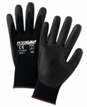West Chester PosiGrip™ Black Foam Nitrile Palm Dipped Black Nylon Gloves