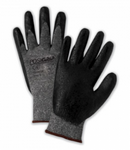 West Chester PosiGrip™ Salt & Pepper Nylon Shell Black  Lunar Foam Nitrile Palm Dipped Gloves