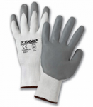 West Chester PosiGrip™ White Nylon Shell Gray Lunar Foam Nitrile Palm Dipped Gloves