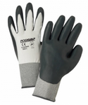 West Chester PosiGrip™ 15 Gauge Gray Sponge Black Nitrile Dipped Gloves