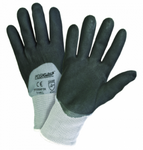 West Chester PosiGrip™ Black Microfoam Nitrile 3/4 Dipped Grey Nylon Gloves
