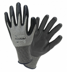 West Chester PosiGrip™ Gray With Black Nitrile Dipped Gloves