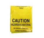 SAS Safety 7760 Hazardous Material Storage Bag - Size 48" X 30" (Pkg of 12)