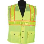 Lime Class 2 Mesh Safety Vest
