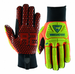 West Chester R2 Red/Yellow Safety Rig Ace High Dexterity Gloves