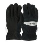 PIP INNOTEX855™ Black 2D Kevlar Stitched Split Cowhide & Kangaroo Leather Structural Firefighter Gloves