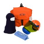 PIP® Navy 12 Cal/cm2 Arc & Flame Resistant Flash Safety Kit W/ Backpack - One Size