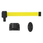 Banner Stakes Plus Wall Mount System With Yellow Blank Banner