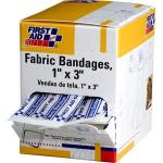 Fabric Bandages, 1" x 3", 100/Box