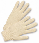 West Chester Premium 10 Gauge Natural White Polyester/Cotton String Knit Gloves
