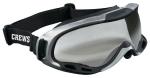 MCR Safety PGX1 Clear Anti-Fog Lens Elastic Strap Safety Goggles