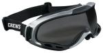 MCR Safety PGX1 Gray Anti-Fog Lens Elastic Strap Safety Goggles