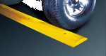 Checkers SB9SH 9 Ft Standard Speed Bump, Yellow (Concrete Mounting Hardware Included)