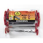 Bondhus 13187, Set 8 Balldriver and Hex T-Handles 2 - 10mm