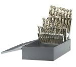 29PC COBALT STUBBY DRILL SET 1/16 - 1/2 BY 64THS